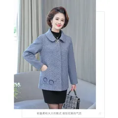 Áo Khoác Dạ Nữ Ngắn Phong Cách Phương Tây AD41