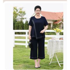 Bộ Đồ Trung Niên Lịch Sự Cho Mẹ Béo AB51