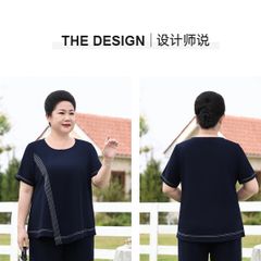 Bộ Đồ Trung Niên Lịch Sự Cho Mẹ Béo AB51
