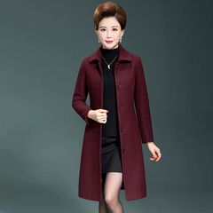 Áo Khoác Dạ Trung Niên Dáng Dài Thời Trang AD72