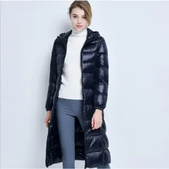 Áo Khoác Phao Lông Vũ Dáng Dài Phong Cách Châu Âu AK199