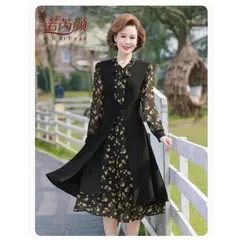 (THANH LÝ) Đầm Trung Niên Hoa Lịch Sự VH19