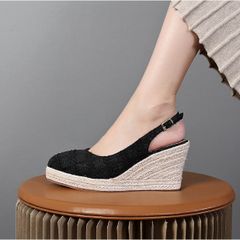 Giày Nêm Công Sở Tăng Chiều Cao Cá Tính AG47