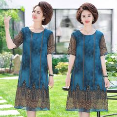 Đầm Voan Hoa Mềm Mát Cho Mẹ VH66