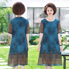 Đầm Voan Hoa Mềm Mát Cho Mẹ VH66