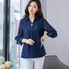 Áo Thun Voan Nữ Trung Niên Đẹp Giản Dị SM53
