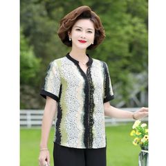 (THANH LÝ) Áo Sơ Mi Trung Niên Sang Trọng Cho Mẹ SM12