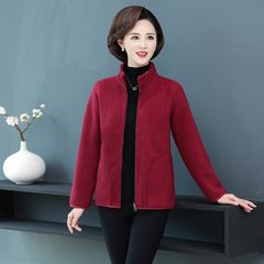 Áo Khoác Nhung Hai Mặt Giản Dị Cho Mẹ AK21