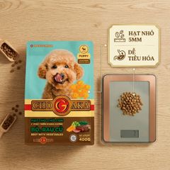 Combo 3 Túi Chogaka PUPPY - Vị Bò & Rau Củ 28% Đạm