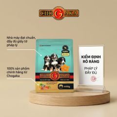 Combo 3 Túi Chogaka PUPPY - Vị Gà, Trứng & Rau Củ 26% đạm