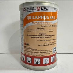 Thuốc xông mọt nông sản QUICKPHOS 56% tiêu diệt mọt gạo, lúa, thóc xuất xứ Ấn Độ lon 16 tuýp 20 viên