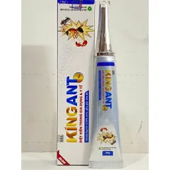 Thuốc diệt kiến KINGANT dạng gel diệt cả đàn dễ dùng thân thiện môi trường hàng Việt Nam tuýp 20g