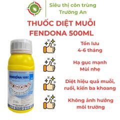 Thuốc diệt muỗi FENDONA diệt muỗi hiệu quả tồn lưu lâu hàng BASF (Đức) chai 500ml