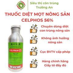 Thuốc diệt mọt nông sản chuyên dụng CELPHOS 56% dạng viên xuất xứ Ấn Độ chai gồm 334 viên