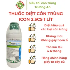 Thuốc diệt côn trùng ICON 2.5 CS diệt hiệu quả côn trùng tồn lưu lâu hàng SYNGENTA chai 1 lít