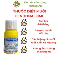 Thuốc diệt muỗi FENDONA diệt muỗi hiệu quả tồn lưu lâu hàng BASF (Đức) chai 50ml