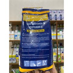 Bột khử trùng diệt khuẩn CLORAMIN B vệ sinh nhà cửa chuồng trại phòng dịch xuất xứ CH Séc túi 1kg