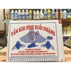 50 miếng keo dính ruồi NAM KIỆT, kích thích ruồi nhặng bu vào, chuyên dùng cho nhà hàng, quán ăn, nhà ở... 769382