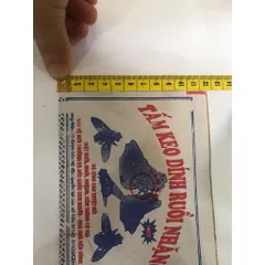 50 miếng keo dính ruồi NAM KIỆT, kích thích ruồi nhặng bu vào, chuyên dùng cho nhà hàng, quán ăn, nhà ở... 769382