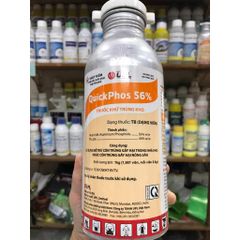 Thuốc xông mọt nông sản Quickphos 56%, diệt tất cả sâu mọt nông sản, dạng viên nhỏ 0.6 g, chai 1kg, gồm 1.667 viên 769387