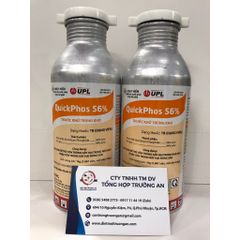 Thuốc xông mọt nông sản Quickphos 56%, diệt tất cả sâu mọt nông sản, dạng viên nhỏ 0.6 g, chai 1kg, gồm 1.667 viên 769387