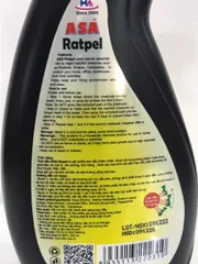 Tinh dầu xua đuổi chuột ASA RATPELL trong nhà cửa, kho hàng, văn phòng,..., chai 300ml, sản phẩm Việt Nam. 769389