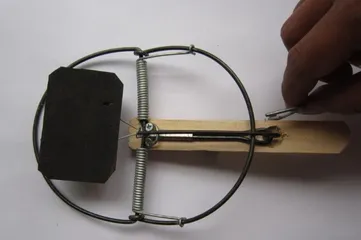Bẫy chuột bán nguyệt, bẫy ông Thiều (Vua diệt chuột), lực đập cực mạnh, dùng được nhiều lần, nguyên liệu thép