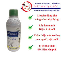 Thuốc diệt mối MAP BOXER 30EC, chuyên dùng để xử lí công trình, xuất xứ Singapore, chai 1 lít 769392