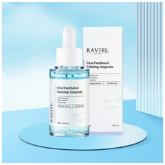 Tinh chất làm dịu, giảm sưng viêm và phục hồi da Raviel Cica Panthenol Calming Ampoule 30ml Cận Date (04/12/2026)