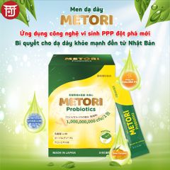 Combo 2 Hộp Men Dạ Dày Metori Nhật Bản Hỗ Trợ Hệ Tiêu Hóa