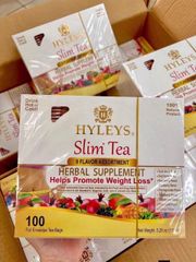 100 gói trà thảo mộc Hyley's Slim Tea 9 Flavor Assortment Mỹ