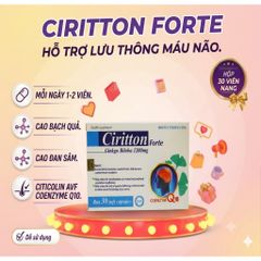 Viên uống Bổ Não CIRITTON- Hộp 30 Viên