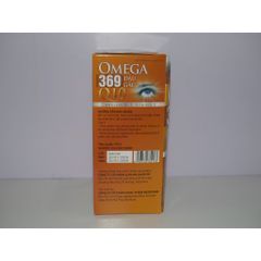 Thực Phẩm Hỗ Trợ Omega 369 Q10 Dầu Gấc Giúp Bổ Mắt Não- Mắt- Tim- Hộp 60 Viên Nang Mềm