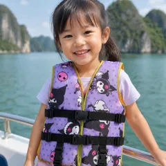 Áo phao trẻ em họa tiết dễ thương, áo phao bơi cho bé chống nước an toàn, áo phao nổi tập bơi cho bé