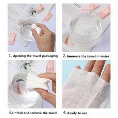 Khăn giấy nén đa năng dạng viên kẹo tiện lợi khăn sử dụng 1 lần phù hợp mang đi làm, đi học