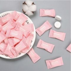 Khăn giấy nén đa năng dạng viên kẹo tiện lợi khăn sử dụng 1 lần phù hợp mang đi làm, đi học