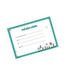 [TẶNG KÈM THẺ] Thẻ bảo hành 12 tháng sản phẩm