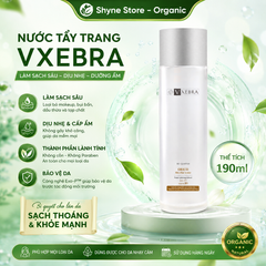 Nước tẩy trang sạch sâu Vxebra Orico dịu nhẹ, cấp ẩm, giúp làn da mịn màng và tươi trẻ 190ml