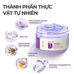 Gel Massage Kreain Nature 50g – Gel Chăm Sóc Cơ Thể, Tạo Cảm Giác Dễ Chịu Khi Massage
