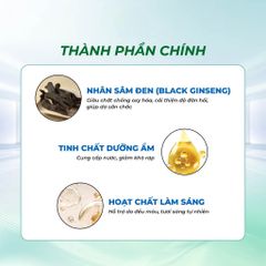 Serum Black Ginseng 30ml Tinh Chất Nhân Sâm Đen Dưỡng Ẩm, Hỗ Trợ Làm Sáng Da, Cải Thiện Độ Đàn Hồi Cho Da