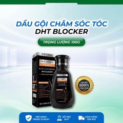 Dầu Gội DHT Blocker 120ml Hỗ Trợ Chăm Sóc Tóc Yếu, Làm Sạch Da Đầu, Giúp Tóc Mềm Mượt Và Chắc Khỏe