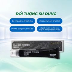  Serum dưỡng mày GINB PRO 20ml - Nuôi dưỡng lông mày, râu, giúp trông dày, đều và gọn gàng