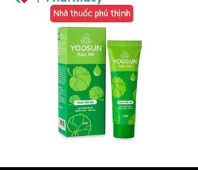 Yoosun rau má bôi ngoài da giảm ngứa mờ thâm (hàng date mới)