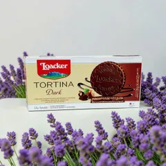 Loacker Tortina 126g Bánh Ngọt Nhân Kem Hạt Phỉ Và Socola Nhập Khẩu