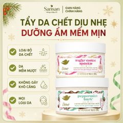 Dove Body Scrub Limited Edition 298g Tẩy Tế Bào Chết Dưỡng Ẩm Toàn Thân Sugar Cookie Sprinkle & Peppermint Bark