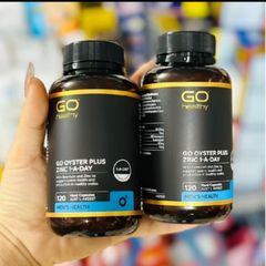 Viên uống Tinh Chất Hàu Go Healthy Go Oyster Plus Zinc 1-A-Day 120 viên [Hàu Úc] - S/P Chuẩn Úc
