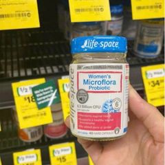 Men Vi Sinh Life•Space Women's Microflora Probiotic 40 viên - S/P Chuẩn Úc