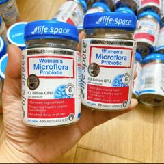 Men Vi Sinh Life•Space Women's Microflora Probiotic 40 viên - S/P Chuẩn Úc