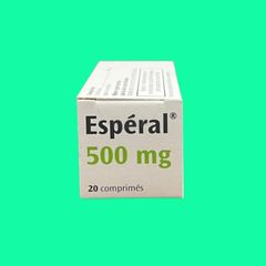 Viên cai nghiện rượu bia từ Pháp Esperal 500mg Disul firam SANOFI Điều tri nghiện rượu mãn tính bỏ rượu dần dần Hộp 20 viên
