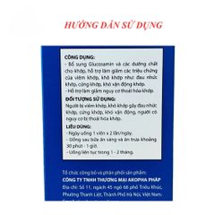 Viên Uống Oflex Glucosamin Bổ Khớp - Hỗ Trợ Giảm Đau Xương Khớp, Tăng Cường Vận Động (Hộp 60 Viên)